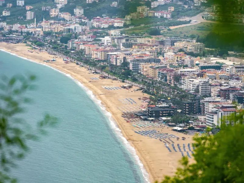 Cleopatra Beach in Alanya, Turkey