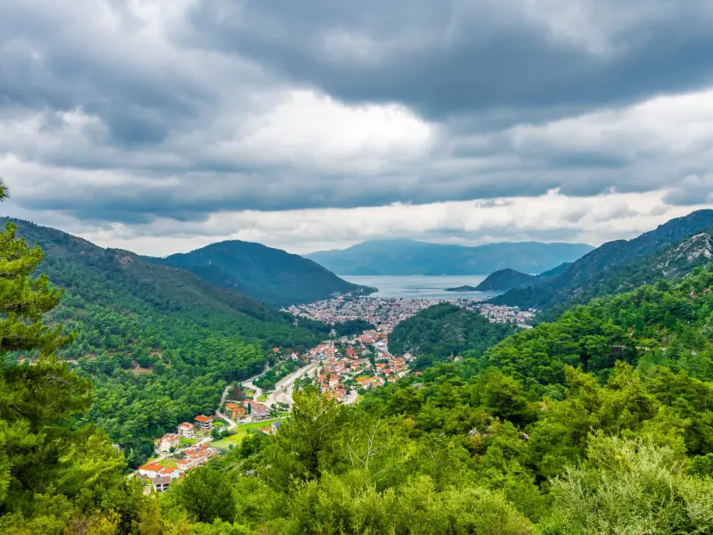 Icmeler Central District in Icmeler, Turkey