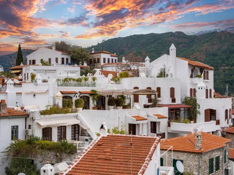 Marmaris Old Town in Marmaris, Turkey