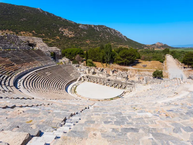 Ephesus Theatre in Izmir, Turkey