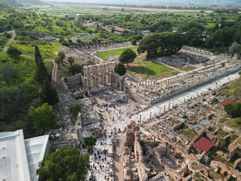 Agora of Ephesus in Izmir, Turkey
