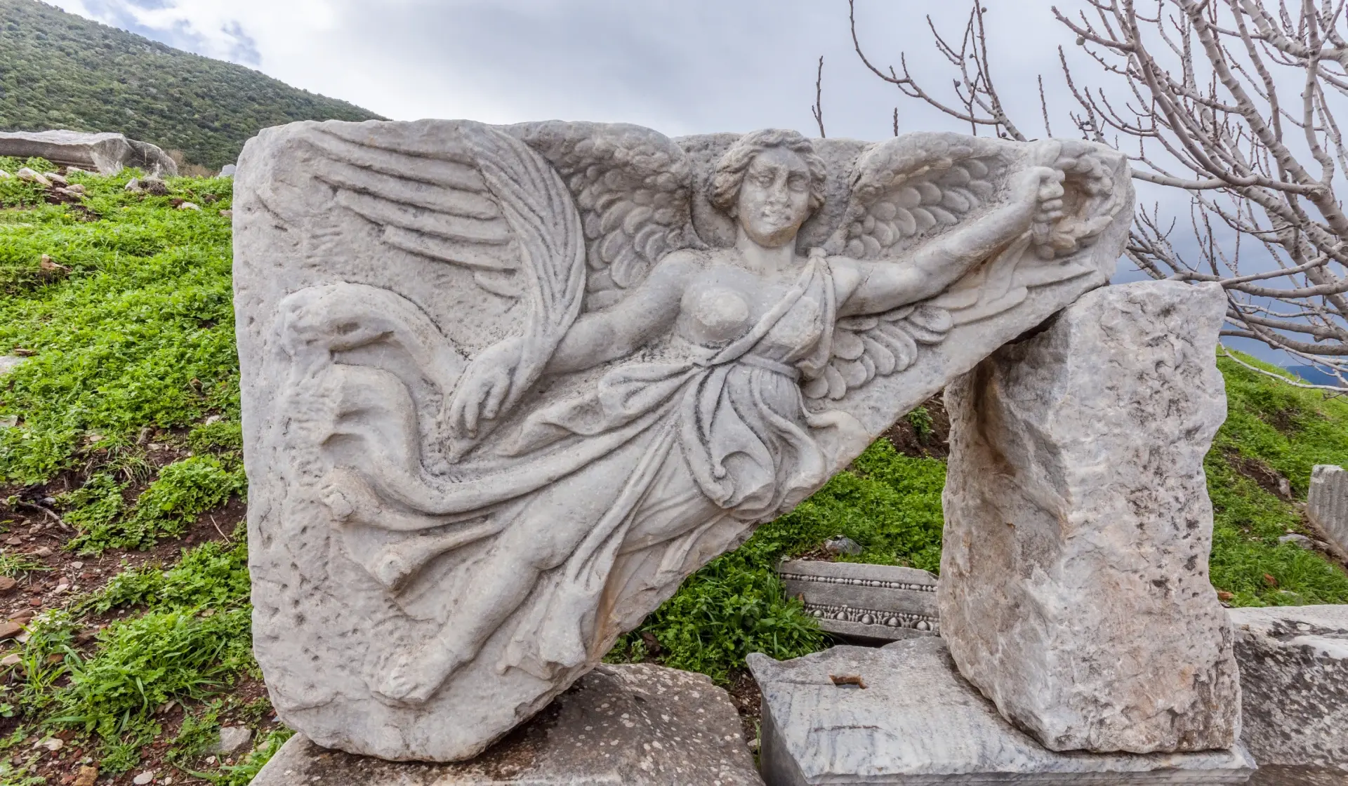 Bas-relief of the Goddess Nike