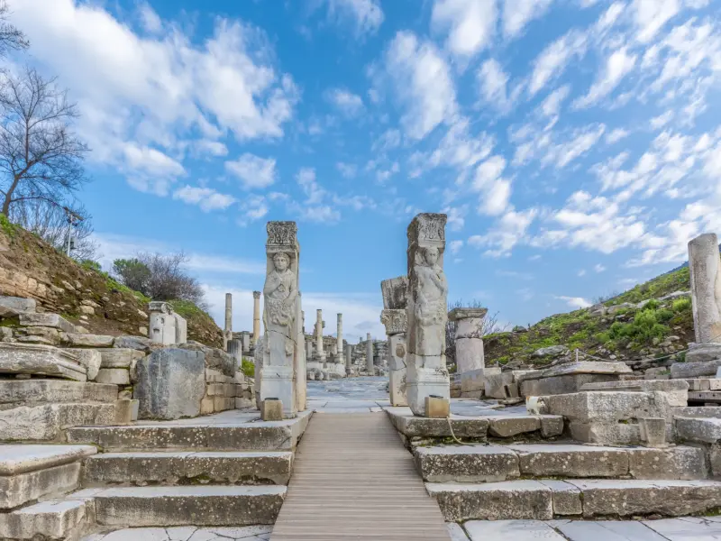 Hercules Gate in Izmir, Turkey