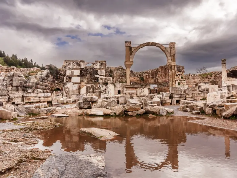 Pollio Fountain in Izmir, Turkey