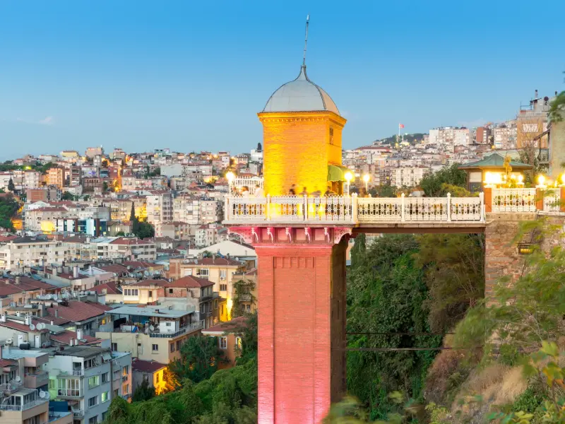 Asansor Building in Izmir, Turkey