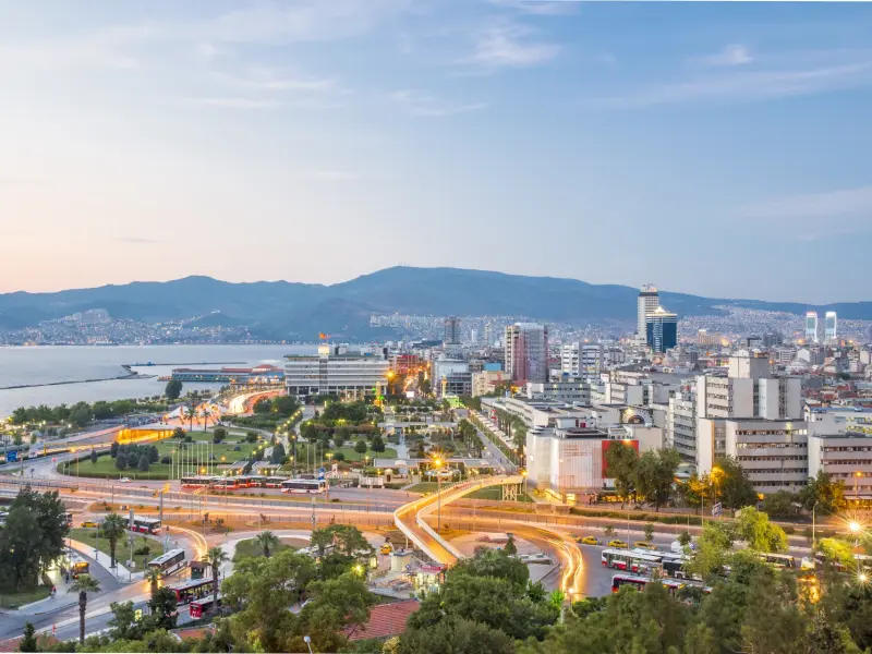 Konak Square in Izmir, Turkey