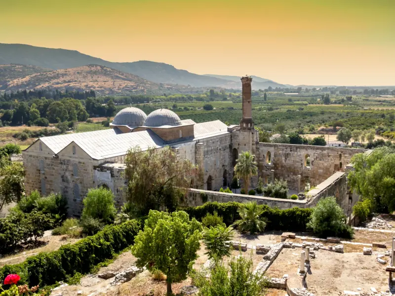 Isa Bey Mosque in Izmir, Turkey