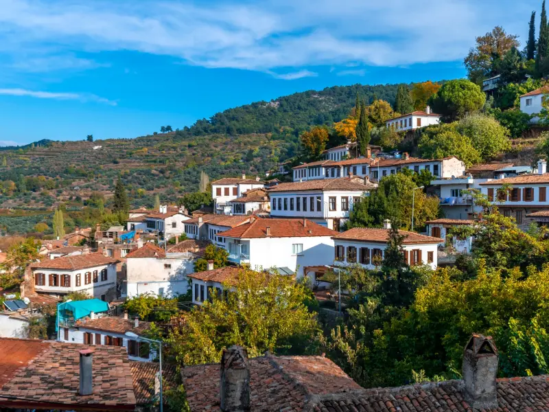 Sirince Village in Izmir, Turkey