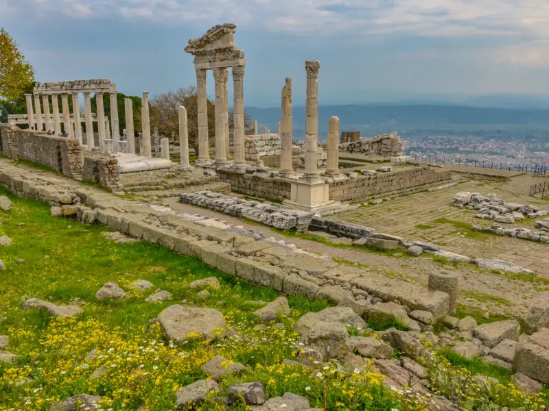 Ancient Bergama in Izmir, Turkey