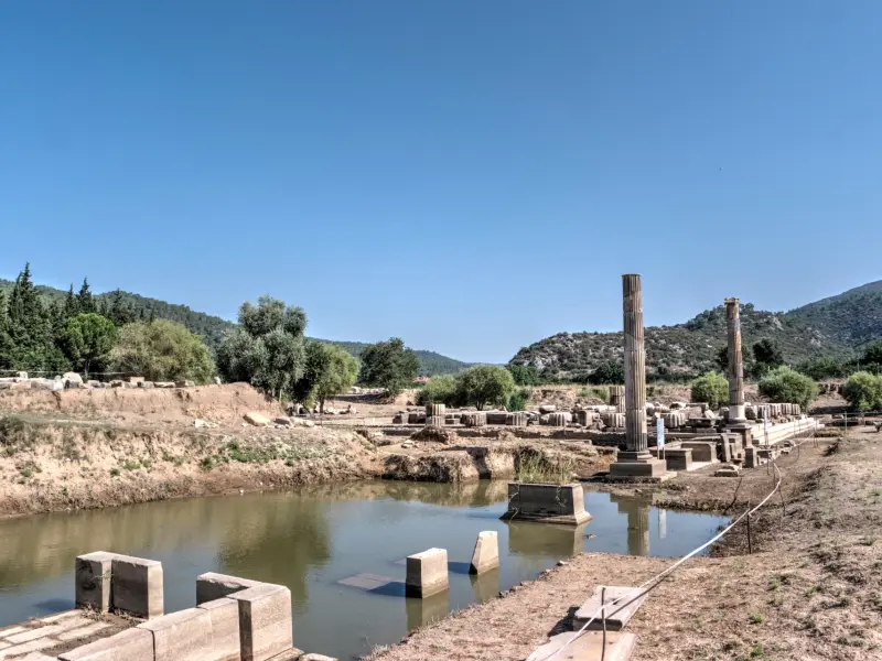 Ancient City of Claros in Izmir, Turkey