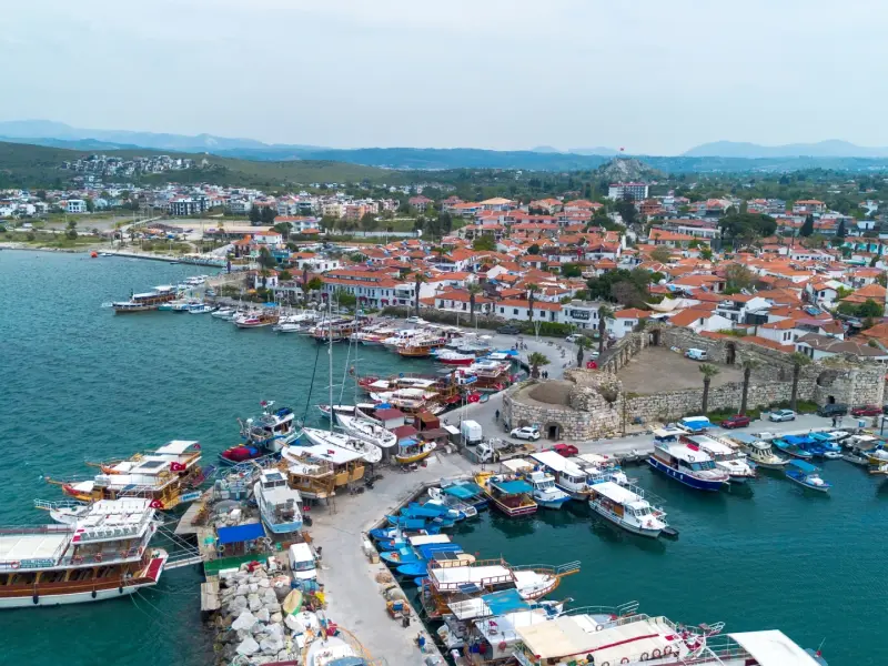 Sigacik District in Seferihisar, Turkey