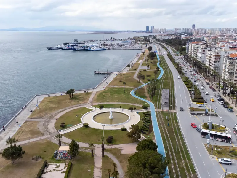 Karsiyaka District in Izmir, Turkey