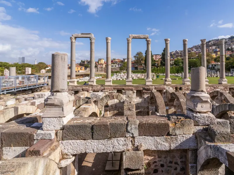 Ancient City of Smyrna in Izmir, Turkey