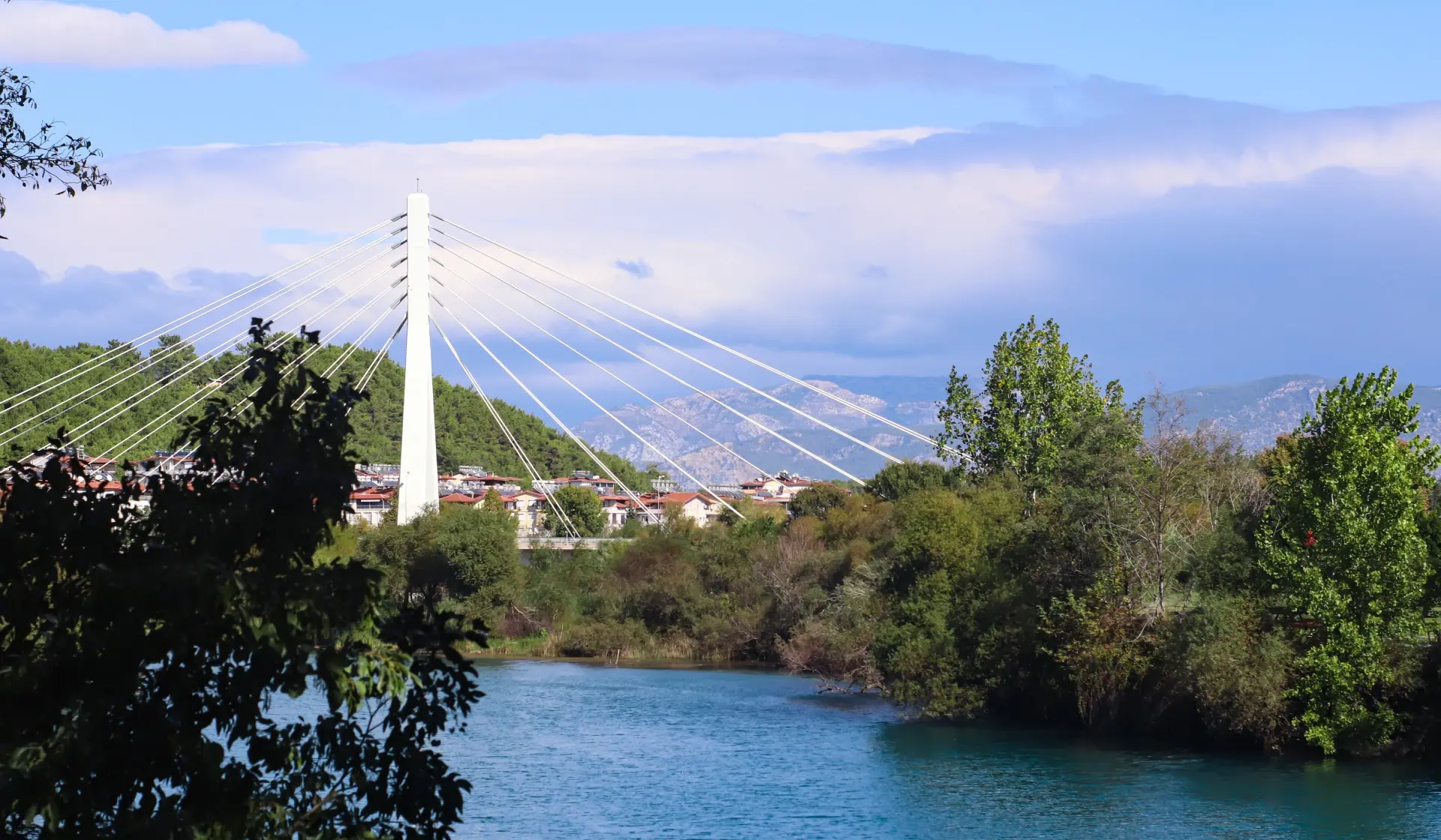Cable-Stayed Bridge over the Manavgat