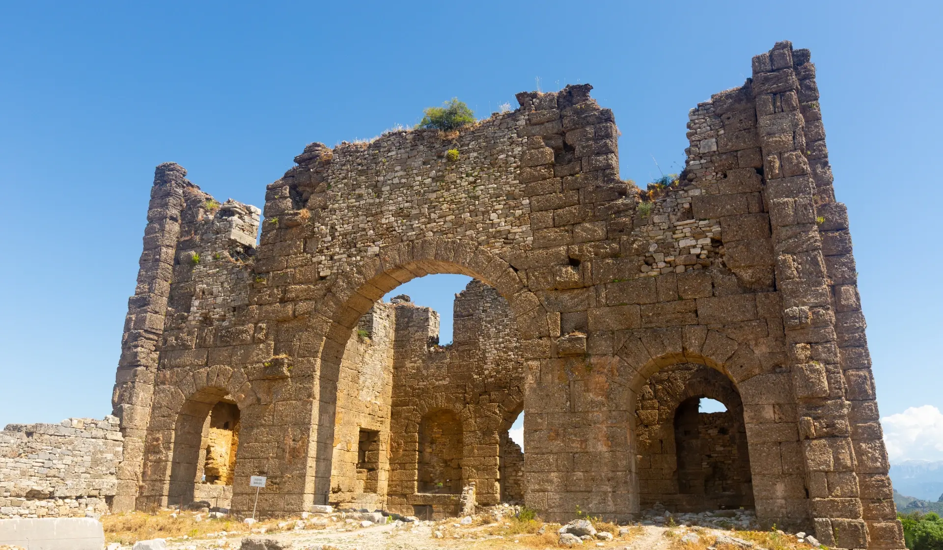 Aspendos Agora Ruins