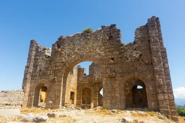 Aspendos Agora Ruins