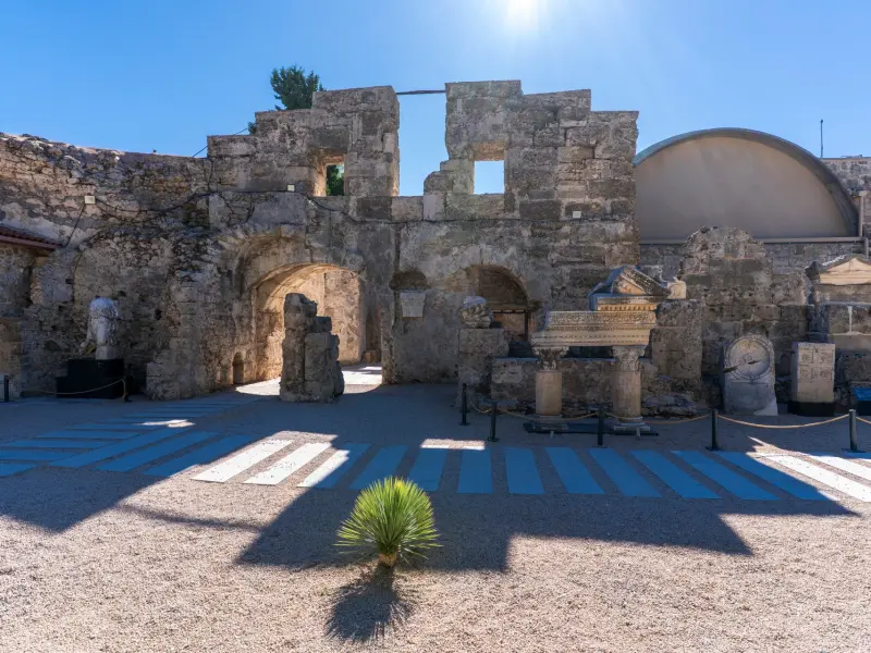 Side Museum in Side, Turkey