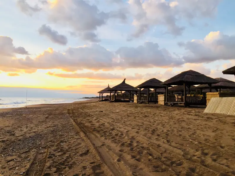 Belek Beaches in central Belek, Turkey