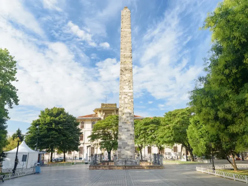 Obelisk of Constantine in Istanbul, Turkey