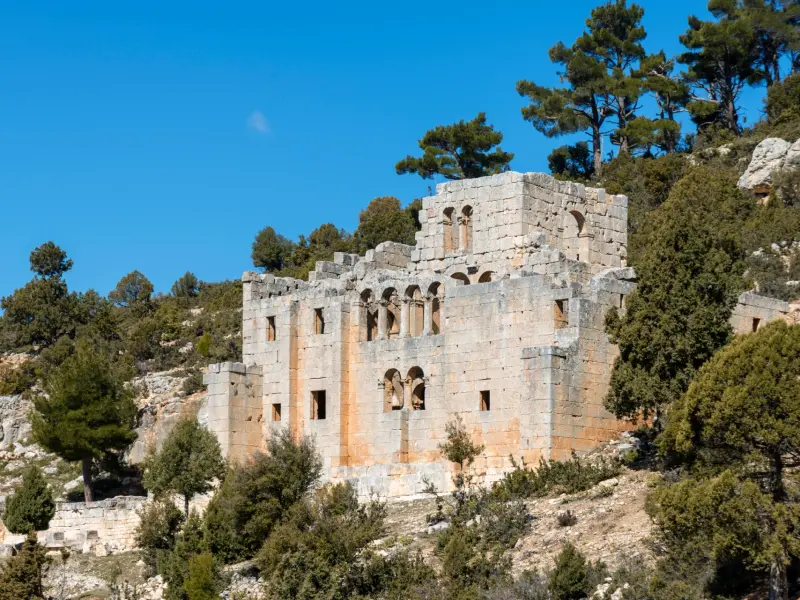 Alahan Monastery in Mersin, Turkey