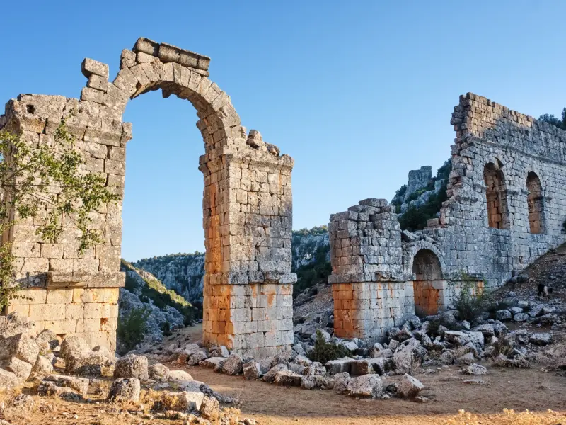 Ancient City of Olba in Mersin, Turkey