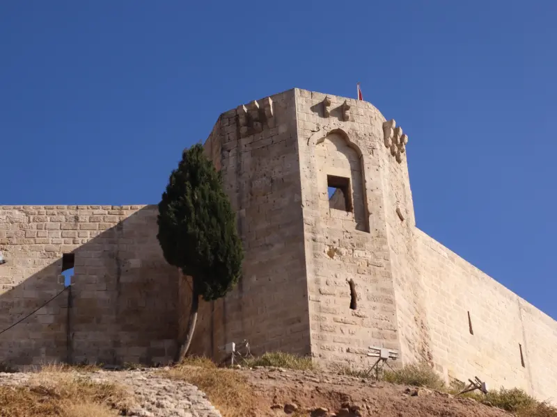 Gaziantep Castle in the Sahinbey district