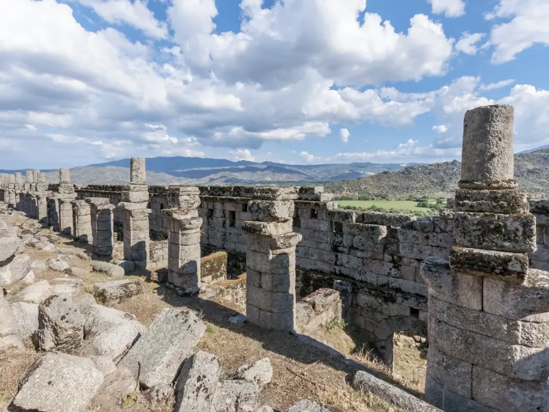 Ancient City of Alinda in Aydin, Turkey