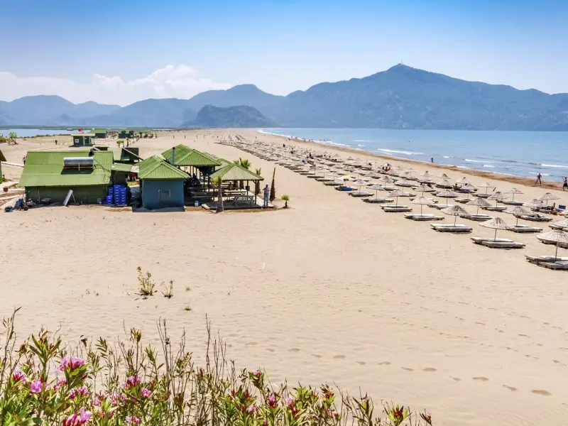 Iztuzu Beach in Dalyan, Turkey