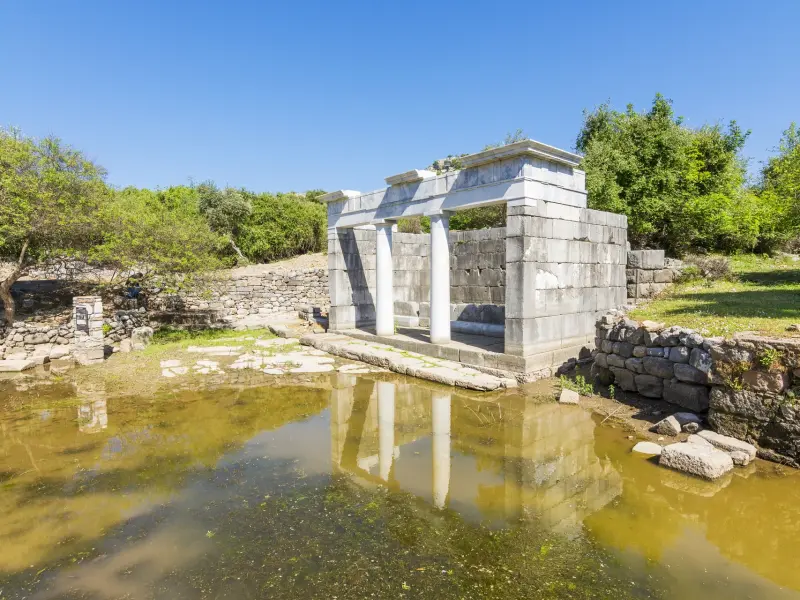 Ancient City of Kaunos in Dalyan, Turkey