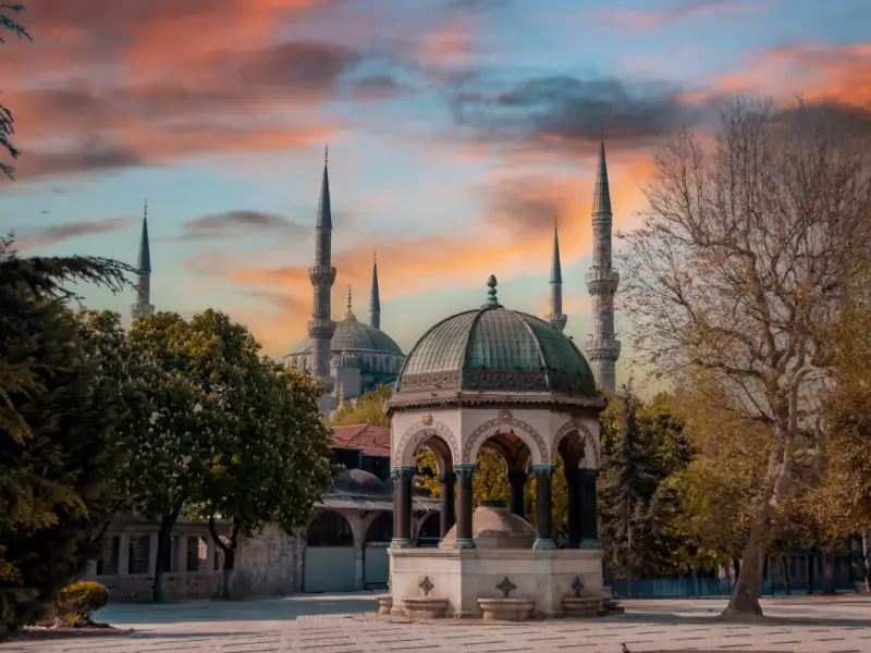 German Fountain - Istanbul, Turkey