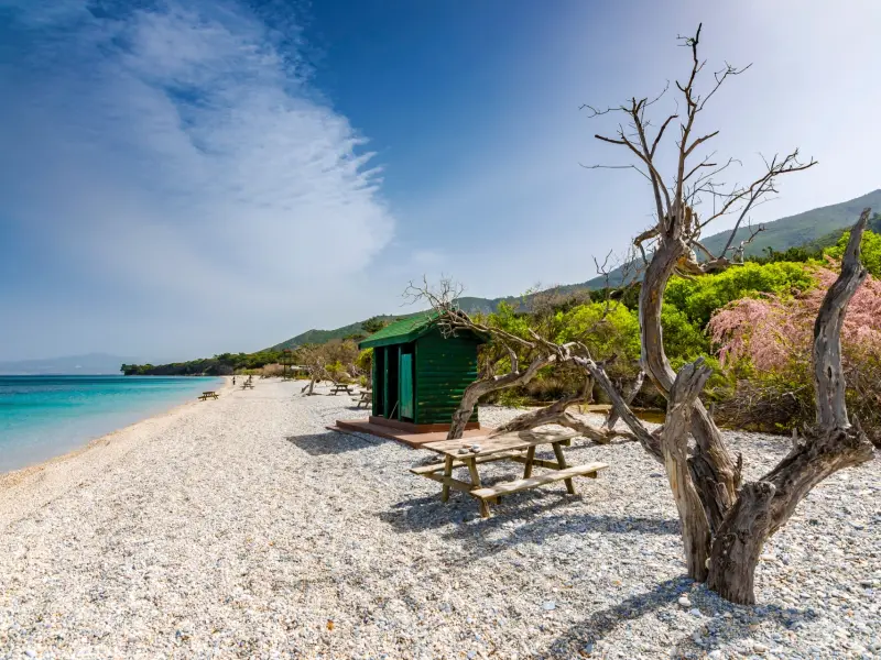 Guzelcamli Promenade in Kusadasi, Turkey