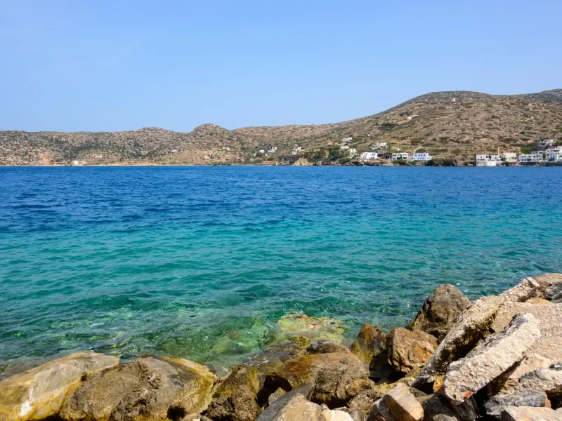 The Aegean Sea in Kusadasi, Turkey