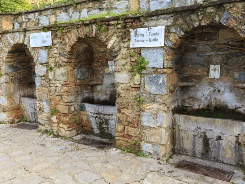 Holy Spring near the House of the Virgin Mary in Kusadasi, Turkey