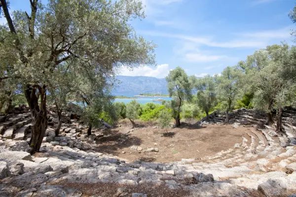 Amphitheater on Cleopatra Island