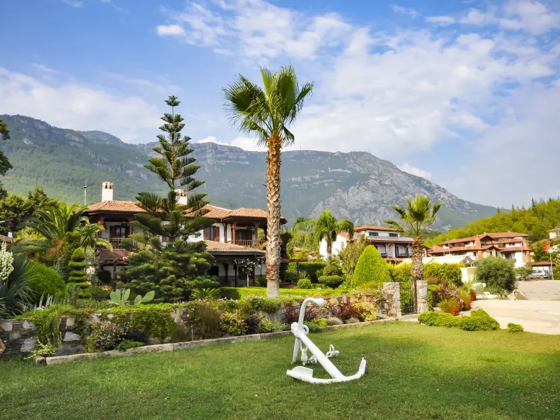 Akyaka Town in Mugla, Turkey - holidays by Gokova Bay