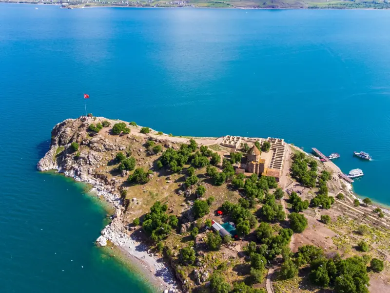 Akdamar Island in Van, Turkey