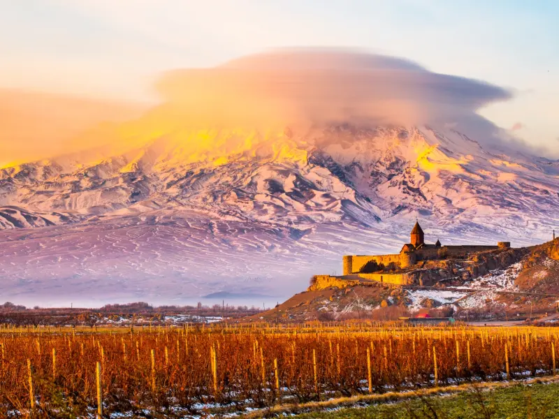 Mount Ararat in Igdir, Turkey