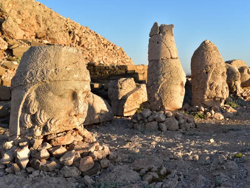 Mount Nemrut in Sanliurfa, Turkey