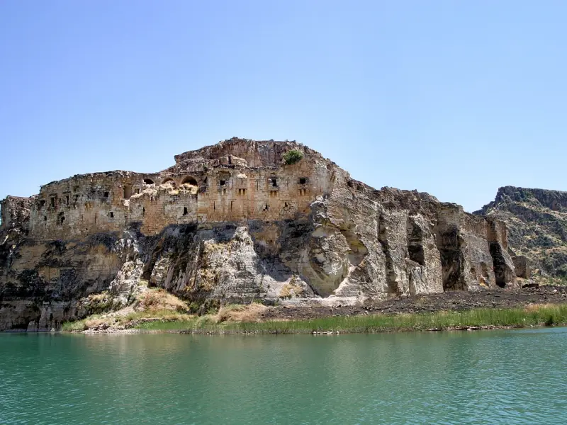 Rumkale Fortress in Sanliurfa, Turkey
