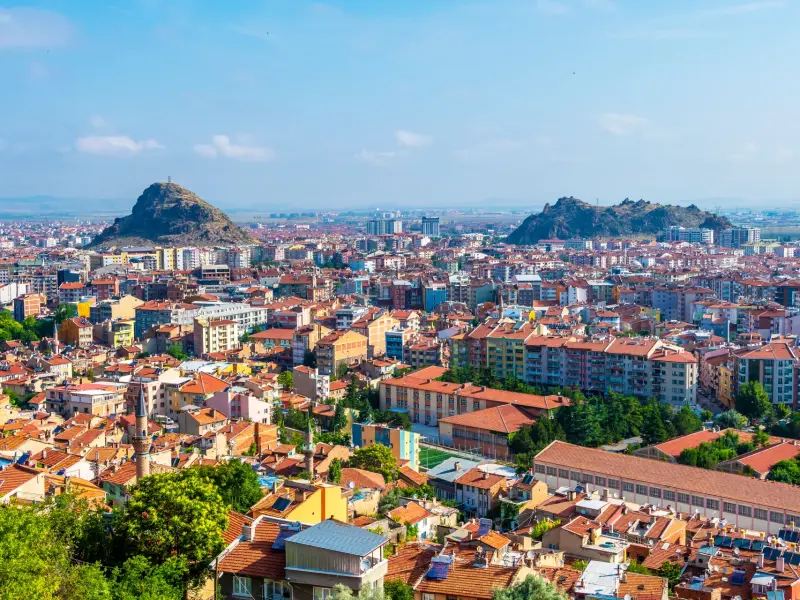 Hidirlik Hill in Safranbolu, Turkey