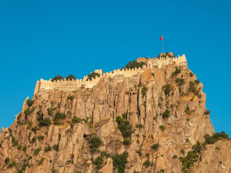 Afyonkarahisar Castle in Afyonkarahisar, Turkey