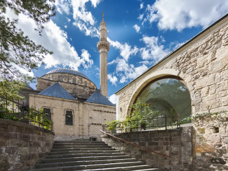 Mevlevi Turbe Mosque in Afyonkarahisar, Turkey