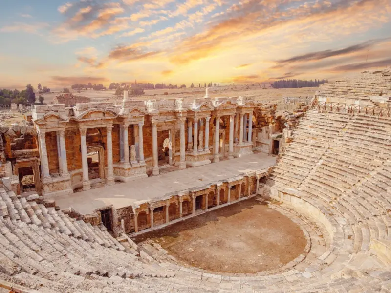 Ancient Theatre in Hierapolis, Hierapolis, Turkey