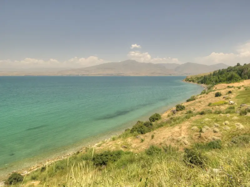 Lake Van in Van, Turkey: nature, Akdamar Island, and monuments