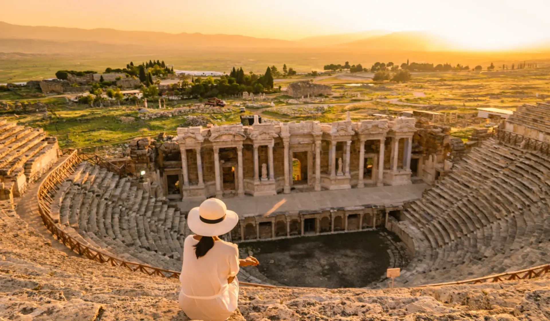 Amphitheater in Pamukkale