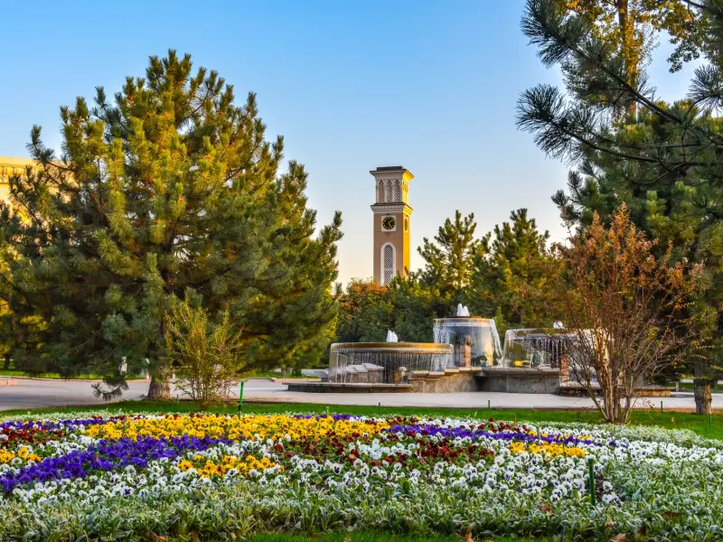 Amir-Temur-Platz in Taschkent, Usbekistan
