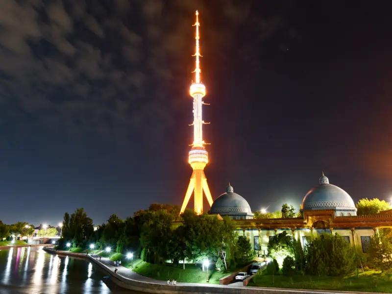New Tashkent TV Tower in Tashkent, Uzbekistan