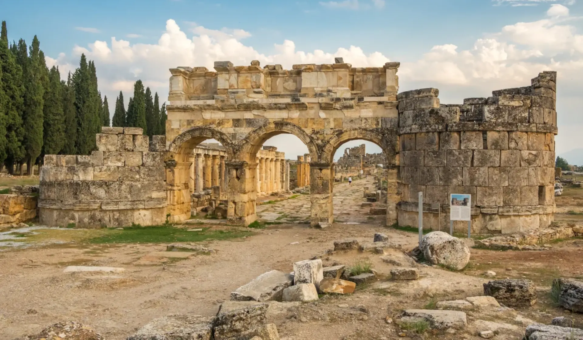 Gate of Domitian's Arch