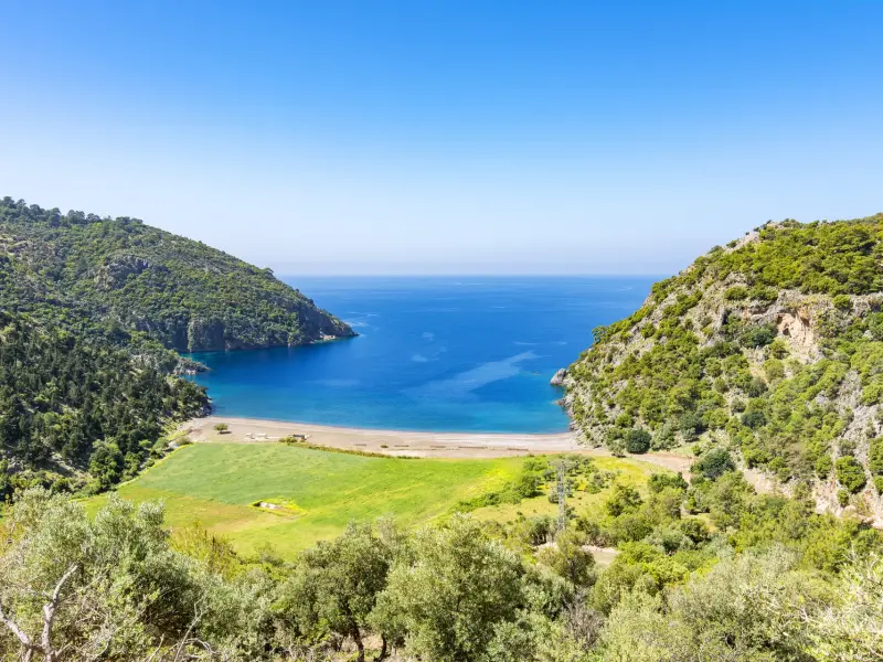 Kargicak Beach in Kargicak, Turkey
