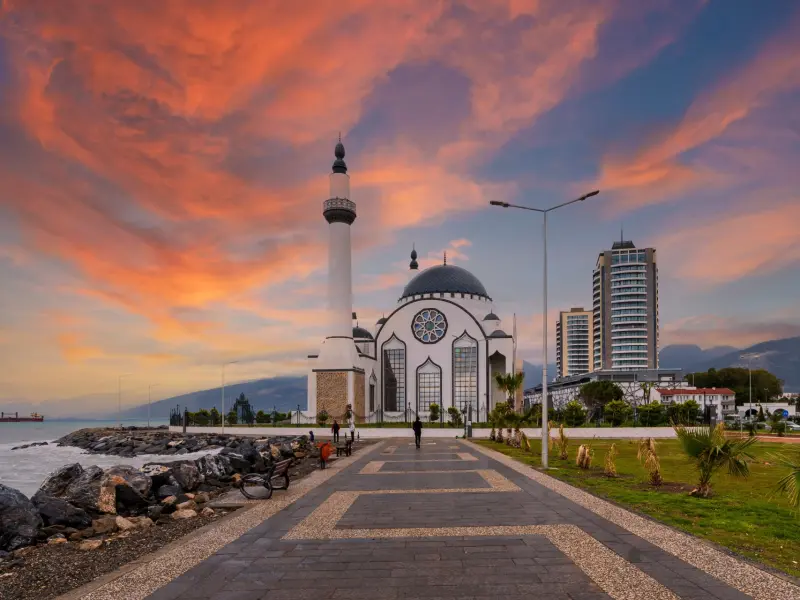 Nihal Atakas Mosque in Hatay, Turkey
